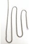 Men's [Unisex] Stainless Steel Interlocking Albanian Knitted Elevator Necklace - 6