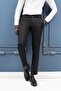 Slimfit Cotton Self-Striped Transitional Fabric Trousers - 2
