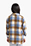 Kaşe Checkered Blue Girl's Shirt F3385A8/Be300 - 6