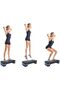 Aerobic Exercise Stepper 2 Level Adjustable Gym Home Workout Fitness Step Deck Platform Floor - 2