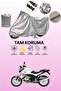 Gray Tail Bag and Lock Incompatible Bmw R 1200 R Compatible Motorcycle Tarpaulin