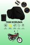 Black Rear Bag and Lock Incompatible Mondial 125 Agk Compatible Motorcycle Tarpaulin