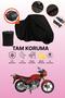 Mondial 150 Kn Compatible Motorcycle Tarpaulin Compatible with Black Rear Case
