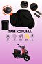 Mondial 150 Argent Compatible Motorcycle Tarpaulin Compatible with Black Rear Case