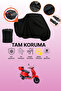 Rks Azure 50 Compatible Motorcycle Tarpaulin Compatible with Black Rear Bag