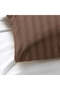 - Pillow Cover 1 Cm Satin Stripe| Cotton, 300 TC, Soft & Luxurious Bed Linen - 3