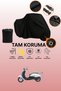 Mondial 50 Znu Compatible Motorcycle Tarpaulin Compatible with Black Lock