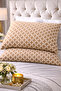 غطاء وسادة مكون من قطعتين |   تصميم بسحاب |   قطن |   50×70 سم |   منقوش | - 2