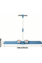 Leg Strength Split Exerciser, Foldable Skiing Exerciser - 2