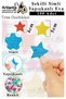 Shaped Glitter Eva Adhesive Dinosaur 100 Pieces 1 Pack Self-Adhesive Glitter Eva Sticker before School - 2