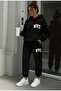 Nyc Printed Unisex Women/Men Hooded Oversize Bottom/Top Tracksuit Set