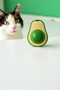 Natural Catnip Edible Rotating Catnip Herb Play Ball Ball Toy Cat Licking Ball Avocado - 7