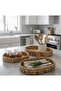 صواني خوص بيضاوية Oval Wicker Trays