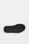 Black Unisex Fur Genuine Leather Lace-Up Zippered Rubber Sole Boots Tg0977011241614 - 5