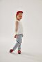 Organza Sleeve White Color Bodysuit - White - 2-3 Years - St00311-White-2-3 Years - 6