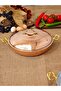 Copper Pan with Lid 27 cm - 4