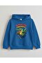 Unisex 100% Cotton Bombardino Crocodilo Printed Children's Hooded Sweatshirt