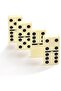 Premium Spinner Domino Set with Luxury Leather Box 28 Pieces Double 6 Stone 2-4 Players - 8