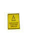 Inform the Machine Operator of the Failure Dekota Printing – 3 mm Forex Warning Sign 20 cm × 30cm