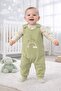 Baby Boy Embroidered Salopet Jumpsuit 100% Cotton