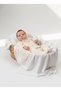 Baby Girl Hospital Take-Home Set with Lace Details Beige Color Set 5 Piece Special Design - 5