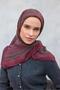 Viscose Velora Scarf Four Seasons Cherry 90X90 - 5