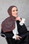 Viscose Velora Scarf Four Seasons Brown 90X90 - 5