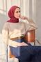 Viscose Velora Scarf Four Seasons Vibrant Red 90X90 - 3