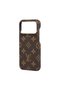 Brown Leather Magsafe Phone Case Dk343 iPhone 17 Promax - 3