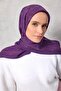 Viscose Velora Scarf Four Seasons Purple 90X90 - 5