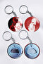 Deadman Wonderland Anime Bag Ornament Keychain Charm (2 Pcs)