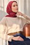 Viscose Velora Scarf Four Seasons Vibrant Red 90X90 - 4