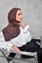Viscose Velora Scarf Four Seasons Black Plum 90X90 - 2