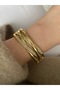 Limited Edition - Zircon Stone Steel Non-Tarnish Women's Bracelet Cuff - 2