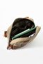 Canvas Fabric Crossbody Bag Unisex Tablet Bag Shoulder Bag with Strap - 7