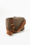 Canvas Fabric Crossbody Bag Unisex Tablet Bag Shoulder Bag with Strap - 7