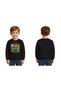 Unisex Super Mario Printed Children's Sweatshirt 3 Thread Raised