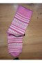 Wool Socks with Patterned Lining - 2