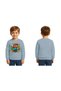 Unisex Super Mario Printed Children's Sweatshirt 3 Thread Raised