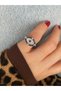 Limited Edition - Little Finger Stone Minimal Adjustable Joint Women's Ring - 3