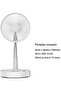 Retractable Fan, Portable USB Fan, Height Adjustable Standing Fan - 7