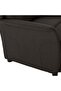 Recliner Chair Dark Brown 66.5 x 94 x 101.5 cm Polyester - 6