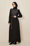 Belted Denim Detailed Dress 46052 - 2