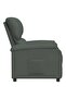 Recliner Chair Dark Grey Fabric - 2