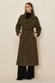 Belted Suede Trench Coat 10986