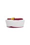 Children's Imam Turban - White Fabric - Burgundy Skullcap - Plain Wrap - Bird's Eye - 4 Meters - 2