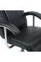 TV Armchair Black Faux Leather - 6