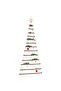 Hanging Christmas Tree with Top Star 86x180 cm Natural Branch