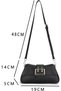 Elegant Gold-Tone Shoulder Bag | Chic Crossbody Bag for Women's Events | Perfect for Special Occasions | Adjustable Strap for Shoulder or Crossbody Wear - 6