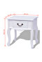 Bedside Cabinets 2 pcs MDF White - 3